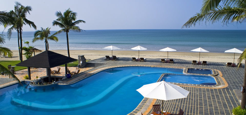 Sunny Paradise Resort Ngwesaung Bagian luar foto